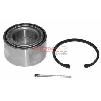 Roulement de roue avant METZGER WM 2134