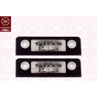 Feu éclaireur de plaque KLOKKERHOLM 25330853