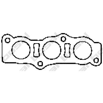 Joint d'étanchéité, tuyau d'échappement KLOKKERHOLM 256-715
