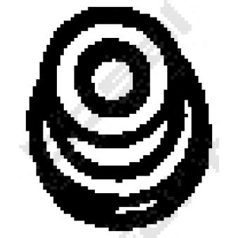 Ressort, tuyau d'échappement KLOKKERHOLM 258-782