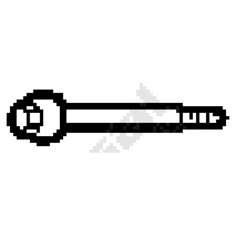 Vis, système d'échappement KLOKKERHOLM 258-791 - Visuel 1