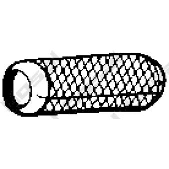 Tuyau flexible, échappement KLOKKERHOLM 265-573