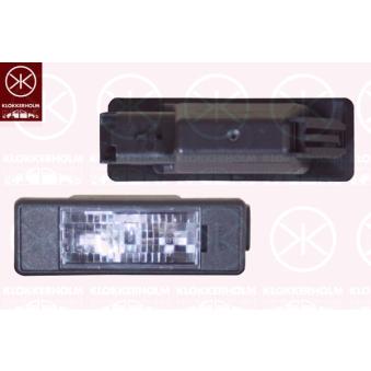 Feu éclaireur de plaque KLOKKERHOLM 55190850