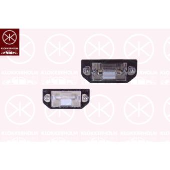 Feu éclaireur de plaque KLOKKERHOLM 95390857