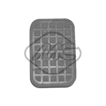 Revêtement de pédale, pédale d'embrayage Metalcaucho