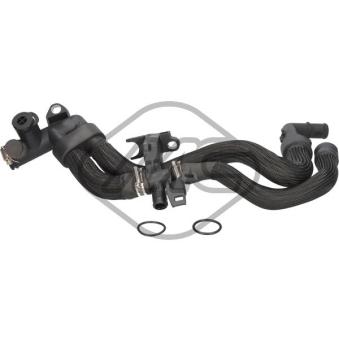 Durite de radiateur Metalcaucho