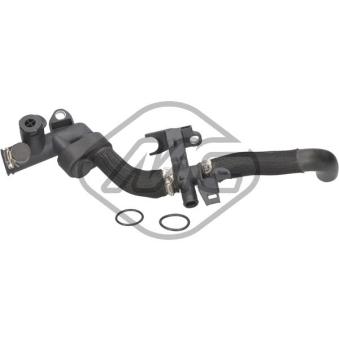 Durite de radiateur Metalcaucho 03792