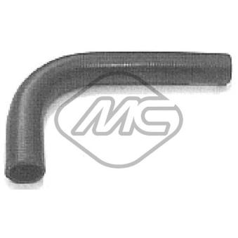 Durite de radiateur Metalcaucho 07857