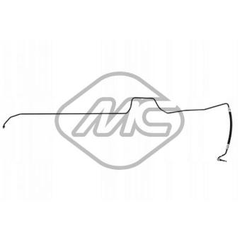 Flexible de frein arrière gauche Metalcaucho