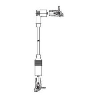 Câble d'allumage BREMI 115/40