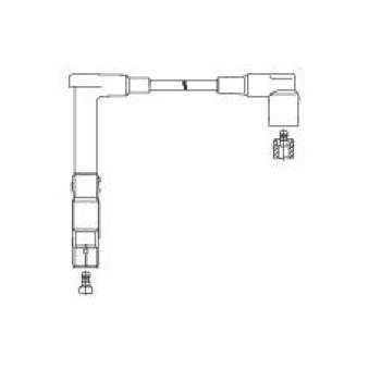 Câble d'allumage BREMI 164/100