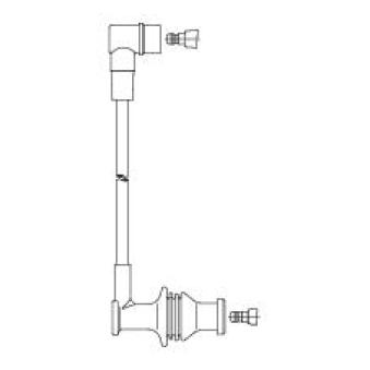 Câble d'allumage BREMI 633/40