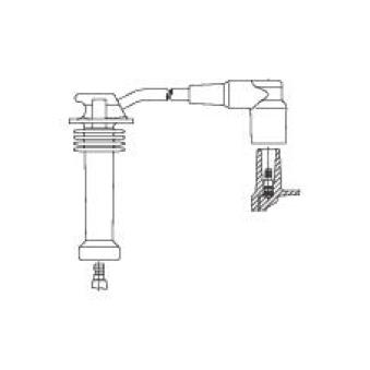 Câble d'allumage BREMI 8A17/32