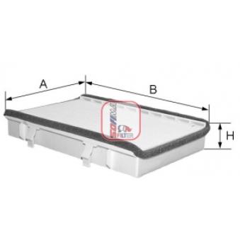 Filtre, air de l'habitacle SOFIMA S 3071 C