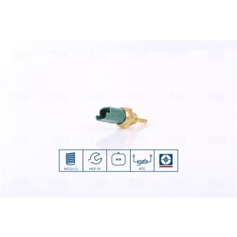 Sonde de température, liquide de refroidissement NISSENS
