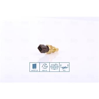 Sonde de température, liquide de refroidissement NISSENS 207014