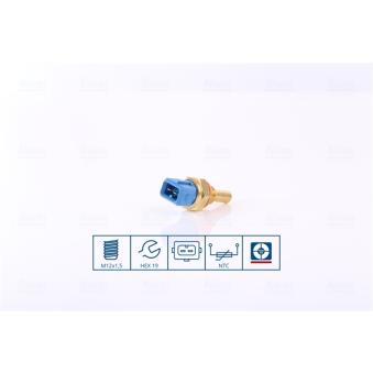 Sonde de température, liquide de refroidissement NISSENS 207076