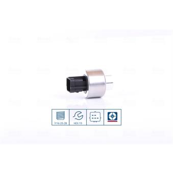 Pressostat, climatisation NISSENS 301019