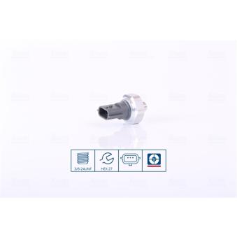 Pressostat, climatisation NISSENS