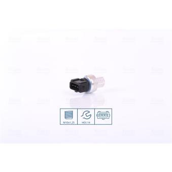 Pressostat, climatisation NISSENS 301067