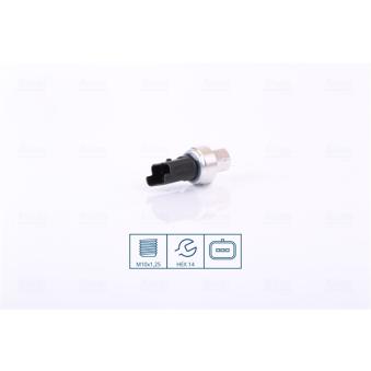 Pressostat, climatisation NISSENS 301102