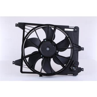 Ventilateur, refroidissement du moteur NISSENS 85708