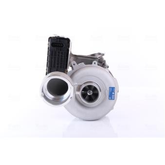 Turbocompresseur, suralimentation NISSENS 93539