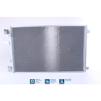 Condenseur, climatisation NISSENS