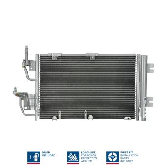 Condenseur, climatisation NISSENS 940052