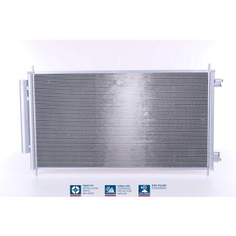 Condenseur, climatisation NISSENS