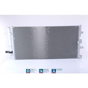 Condenseur, climatisation NISSENS