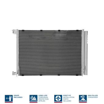 Condenseur, climatisation NISSENS 940432