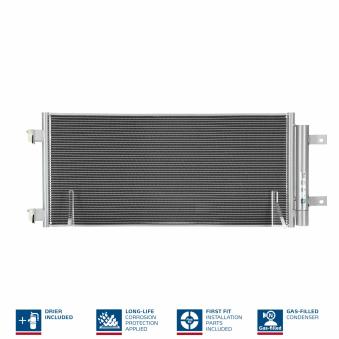 Condenseur, climatisation NISSENS 940734