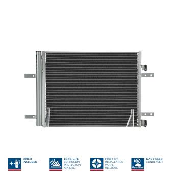 Condenseur, climatisation NISSENS 941091