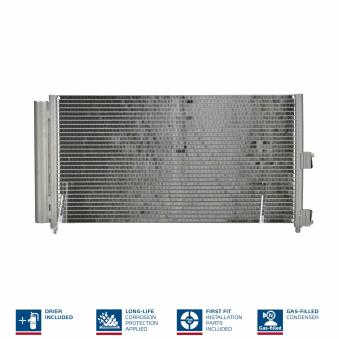 Condenseur, climatisation NISSENS 94727