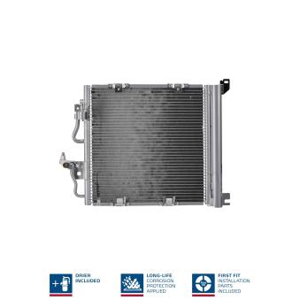 Condenseur, climatisation NISSENS 94768