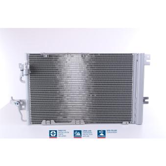 Condenseur, climatisation NISSENS