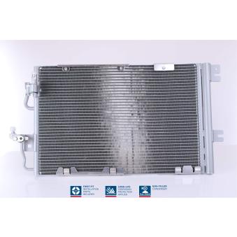 Condenseur, climatisation NISSENS