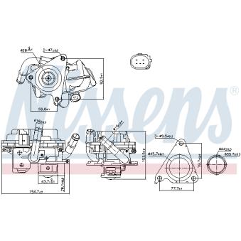 Vanne EGR NISSENS 98379