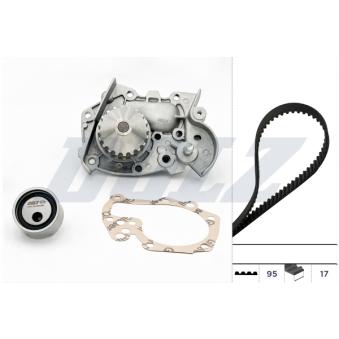 Pompe à eau + kit de courroie de distribution DOLZ