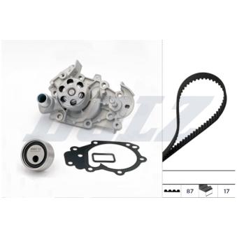 Pompe à eau + kit de courroie de distribution DOLZ