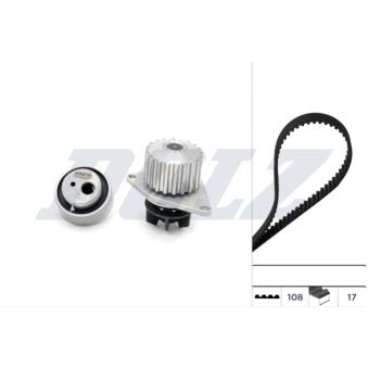 Pompe à eau + kit de courroie de distribution DOLZ