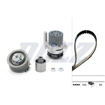 Pompe à eau + kit de courroie de distribution DOLZ