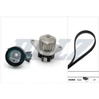 Pompe à eau + kit de courroie de distribution DOLZ