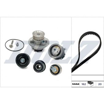 Pompe à eau + kit de courroie de distribution DOLZ