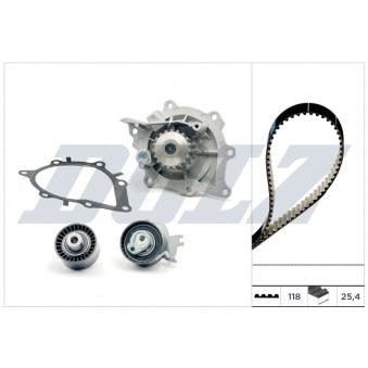Pompe à eau + kit de courroie de distribution DOLZ