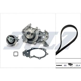 Pompe à eau + kit de courroie de distribution DOLZ KD229