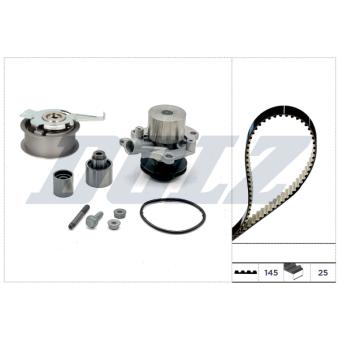 Pompe à eau + kit de courroie crantée DOLZ KD304