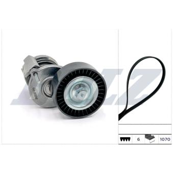 Jeu de courroies trapézoïdales à nervures DOLZ