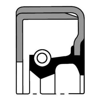 Bague d'étanchéité, moyeu de roue PAYEN NJ557